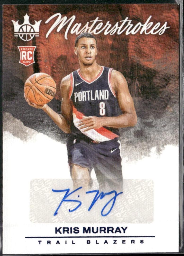 Kris Murray #MS-KRI 2023 Panini Court Kings Masterstrokes Basketball