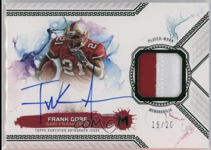 Frank Gore #MRR-FG
