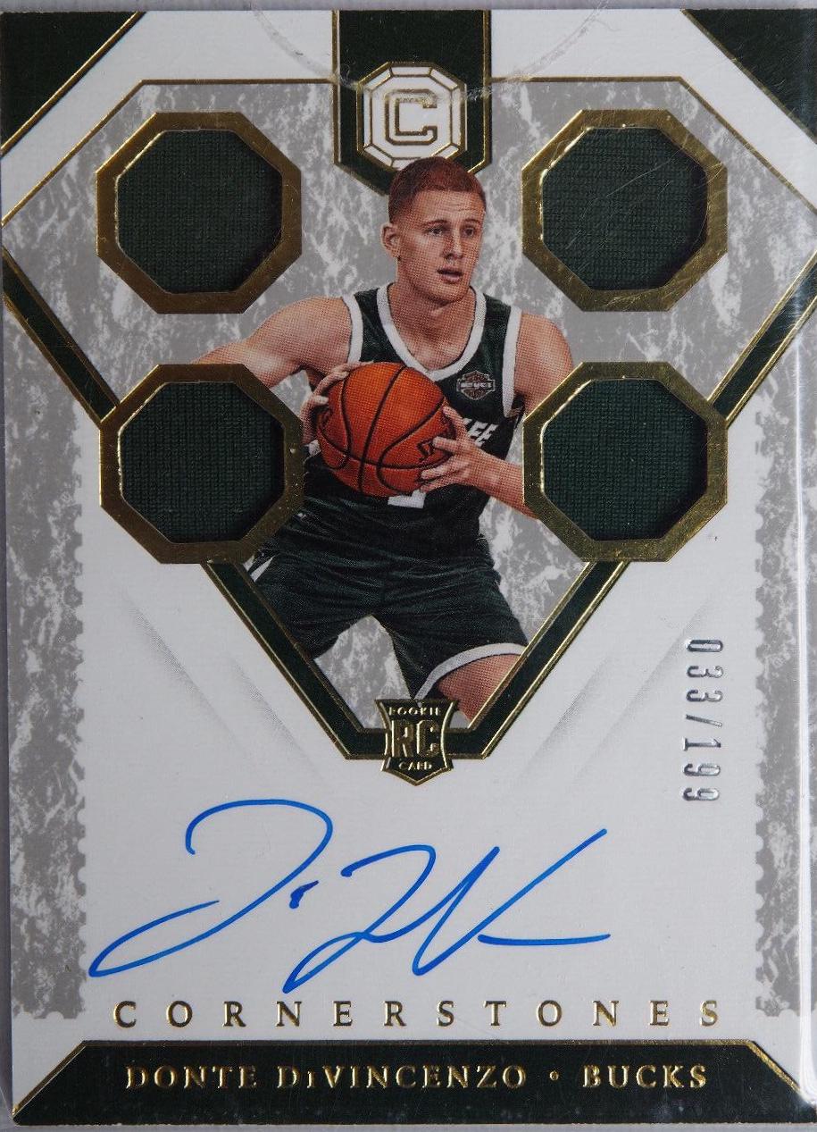 Donte DiVincenzo [Rookie Autograph Relics] #165