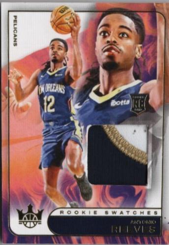Antonio Reeves #RJS-ANR Basketball Cards 2024 Panini Court Kings Rookie Swatch