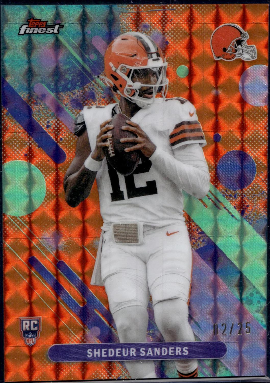 Shedeur Sanders [Orange Geomertric] #6