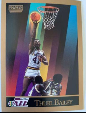 Thurl Bailey #274 Basketball Cards 1990 Skybox