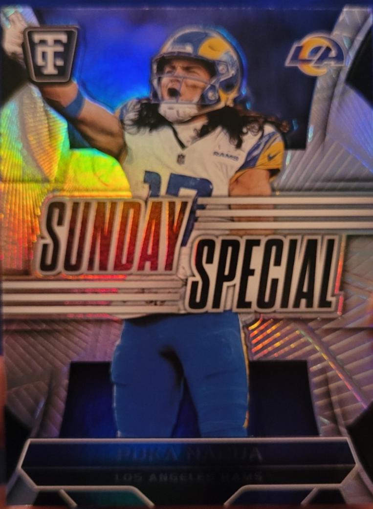Puka Nacua #7 Football Cards 2024 Panini Totally Certified Sunday Special