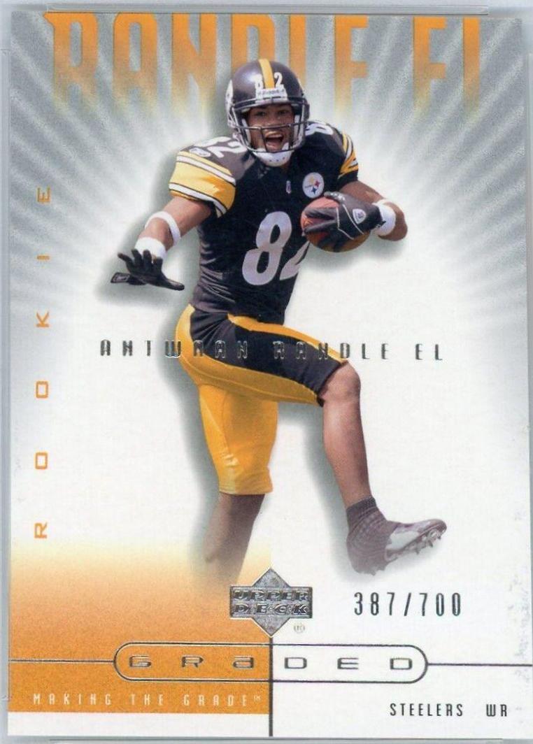 Antwaan Randle El #114 2002 Upper Deck Graded Football