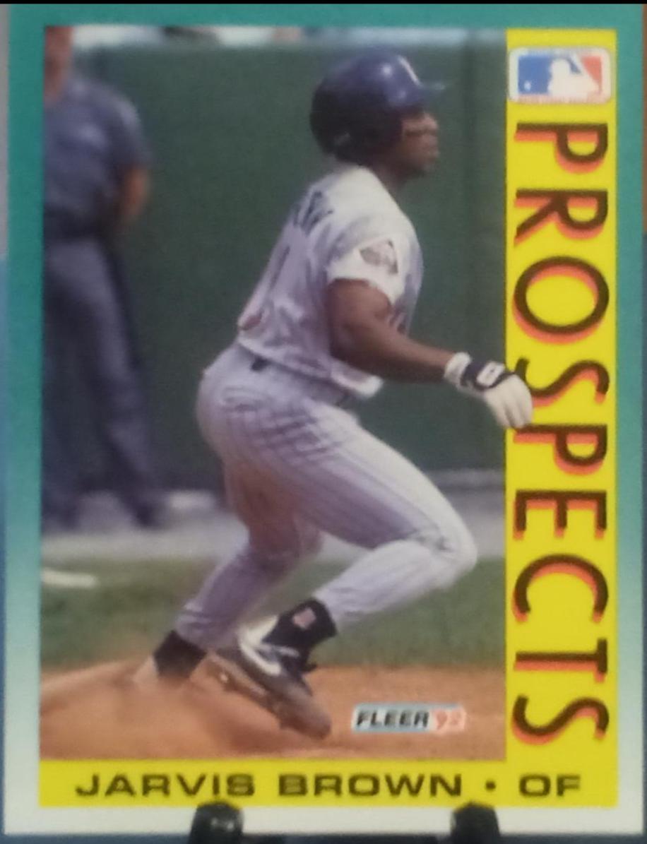 Jarvis Brown #669 Baseball Cards 1992 Fleer