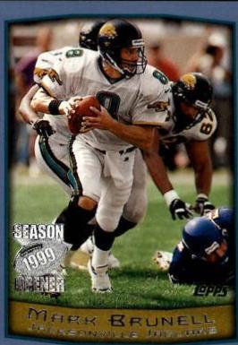 Mark Brunell #48 Football Cards 1999 Topps Season Opener