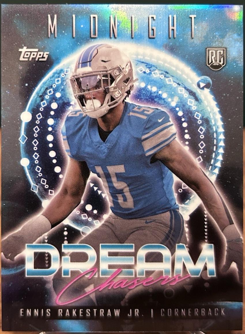 Ennis Rakestraw Jr. #DC-22 Football Cards 2024 Topps Midnight Dream Chasers