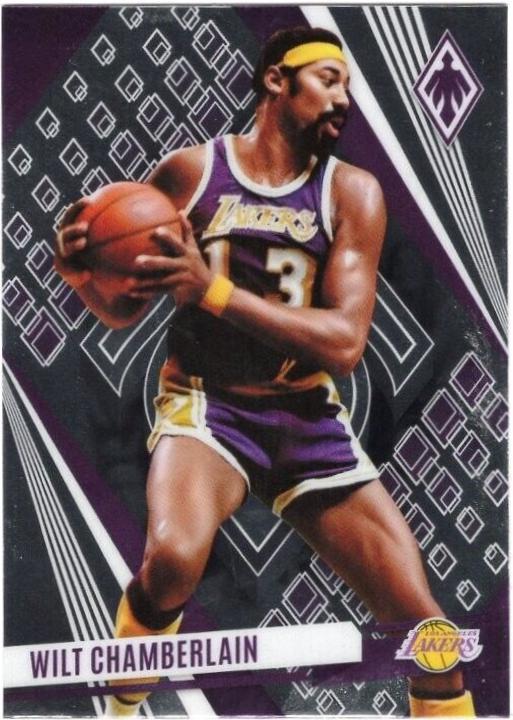 Wilt Chamberlain #34 Basketball Cards 2023 Panini Phoenix