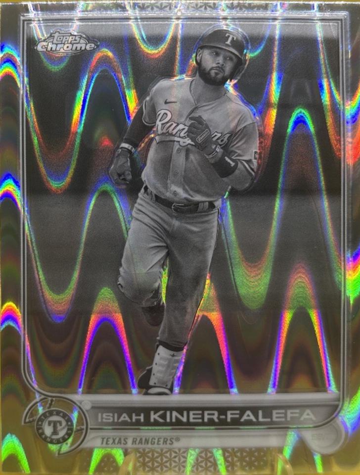 Isiah Kiner Falefa [Sonic Black & White RayWave] #192 Prices