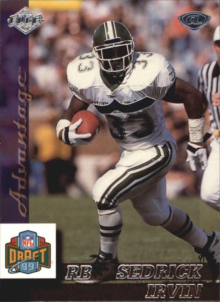Sedrick Irvin #169 Football Cards 1999 Collector's Edge Advantage