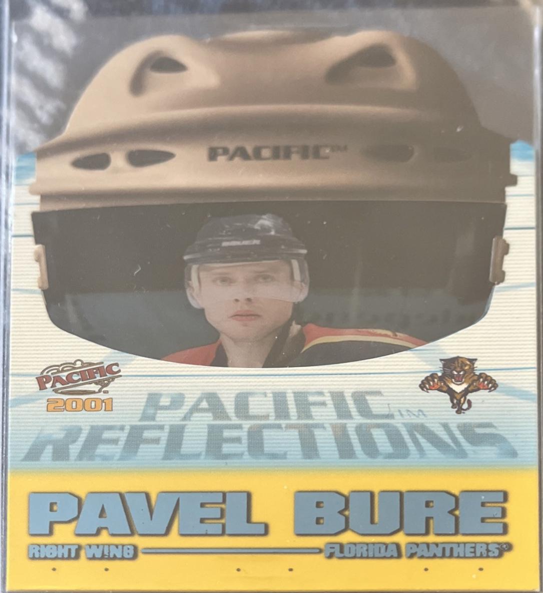 Pavel Bure #11 Hockey Cards 2000 Pacific Reflections