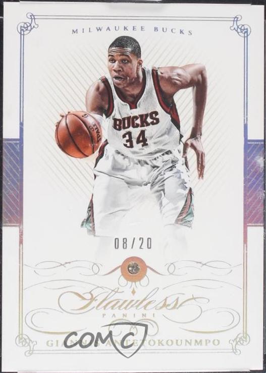 Giannis Antetokounmpo #19 2014-15 Panini Flawless Basketball