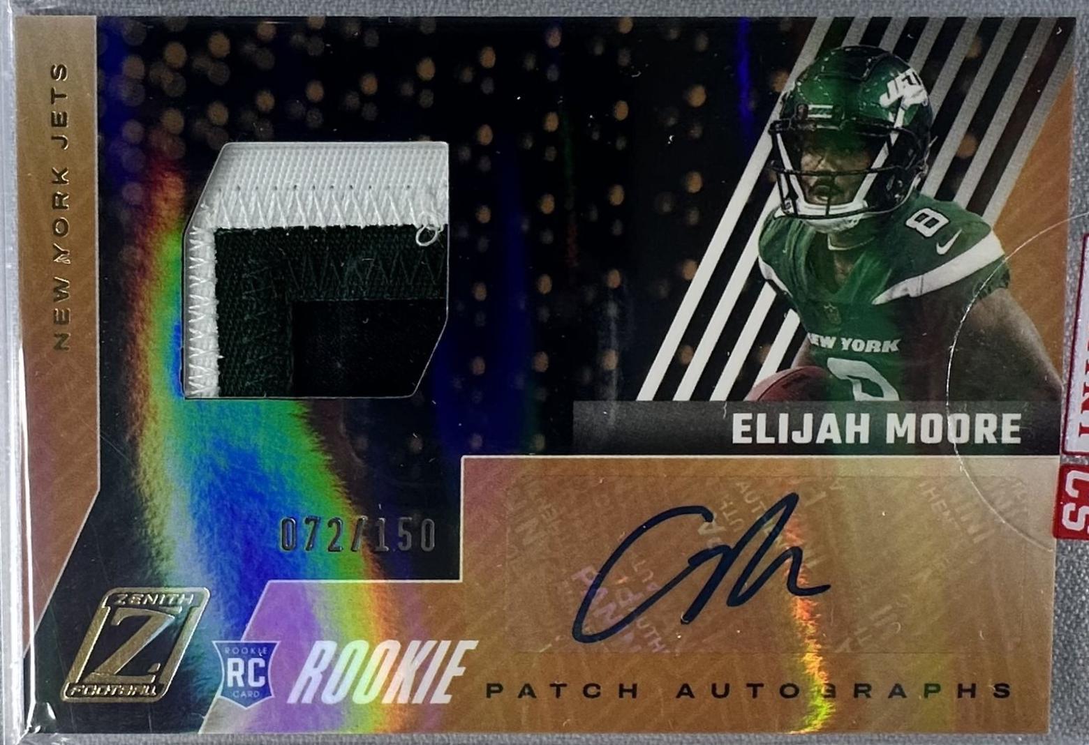 Elijah Moore [Patch Autograph Copper] #101