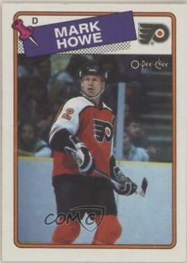 Mark Howe #6 Hockey Cards 1988 O-Pee-Chee