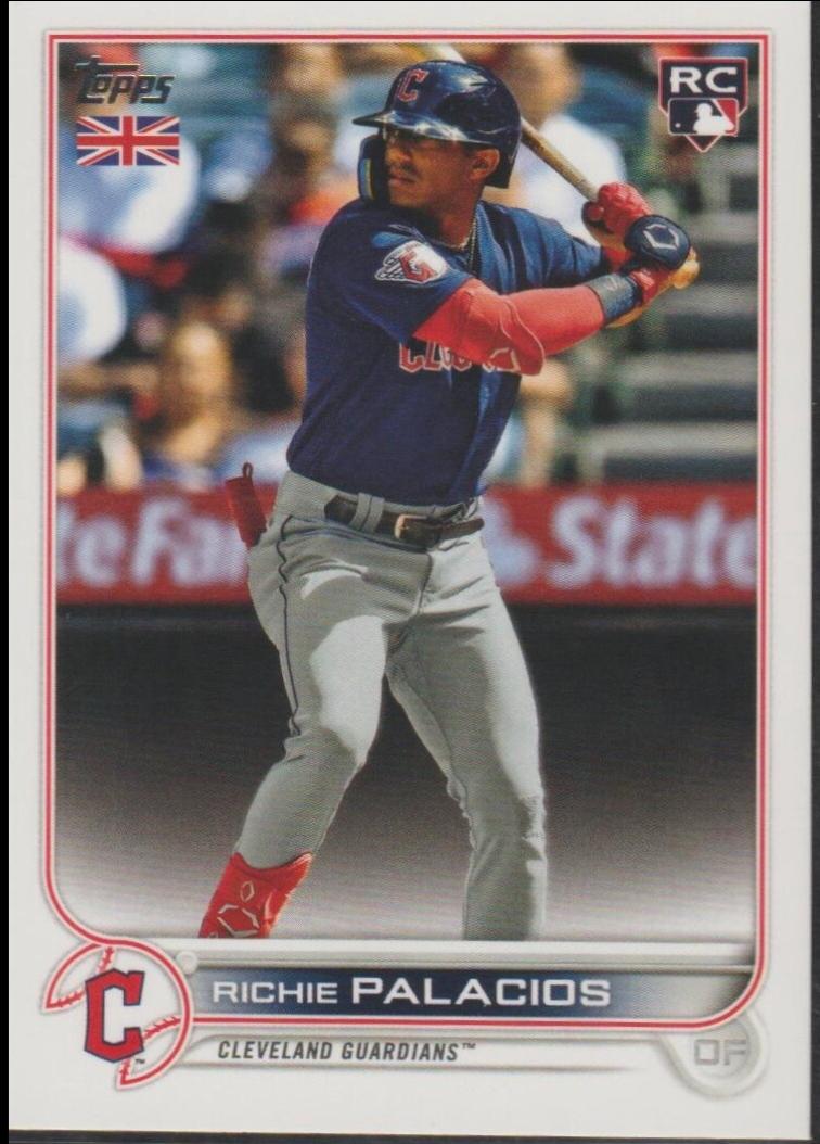Richie Palacios #90 Baseball Cards 2022 Topps UK Edition