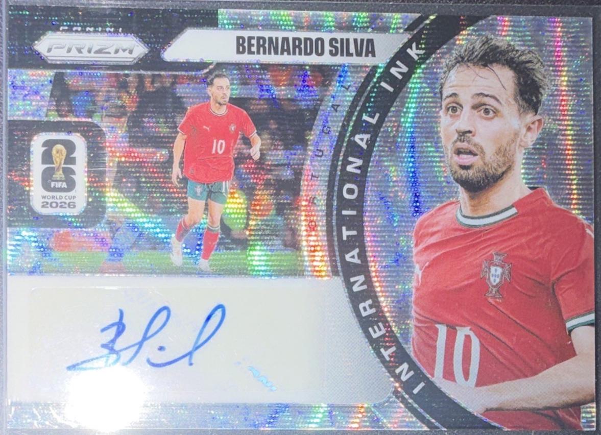 Bernardo Silva #24 2026 Panini Prizm FIFA International Ink