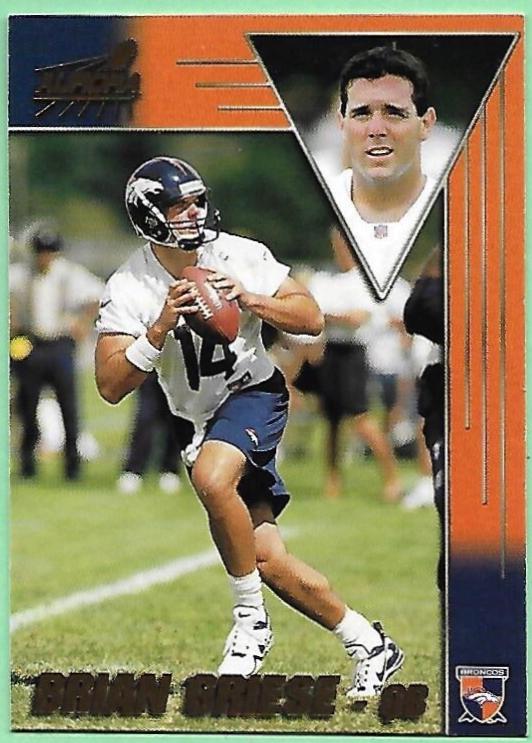 Brian Griese #47 Football Cards 1998 Pacific Aurora