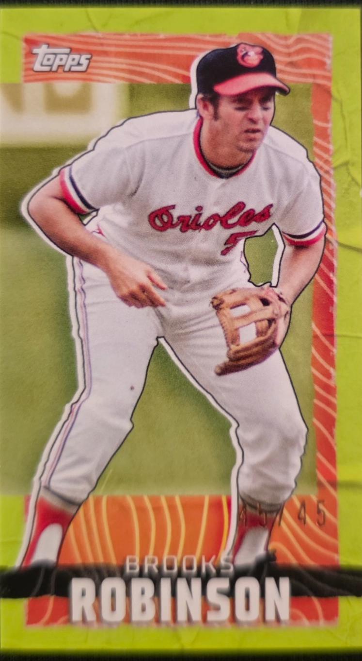 Brooks Robinson [Chartreuse] #MRIP-BR