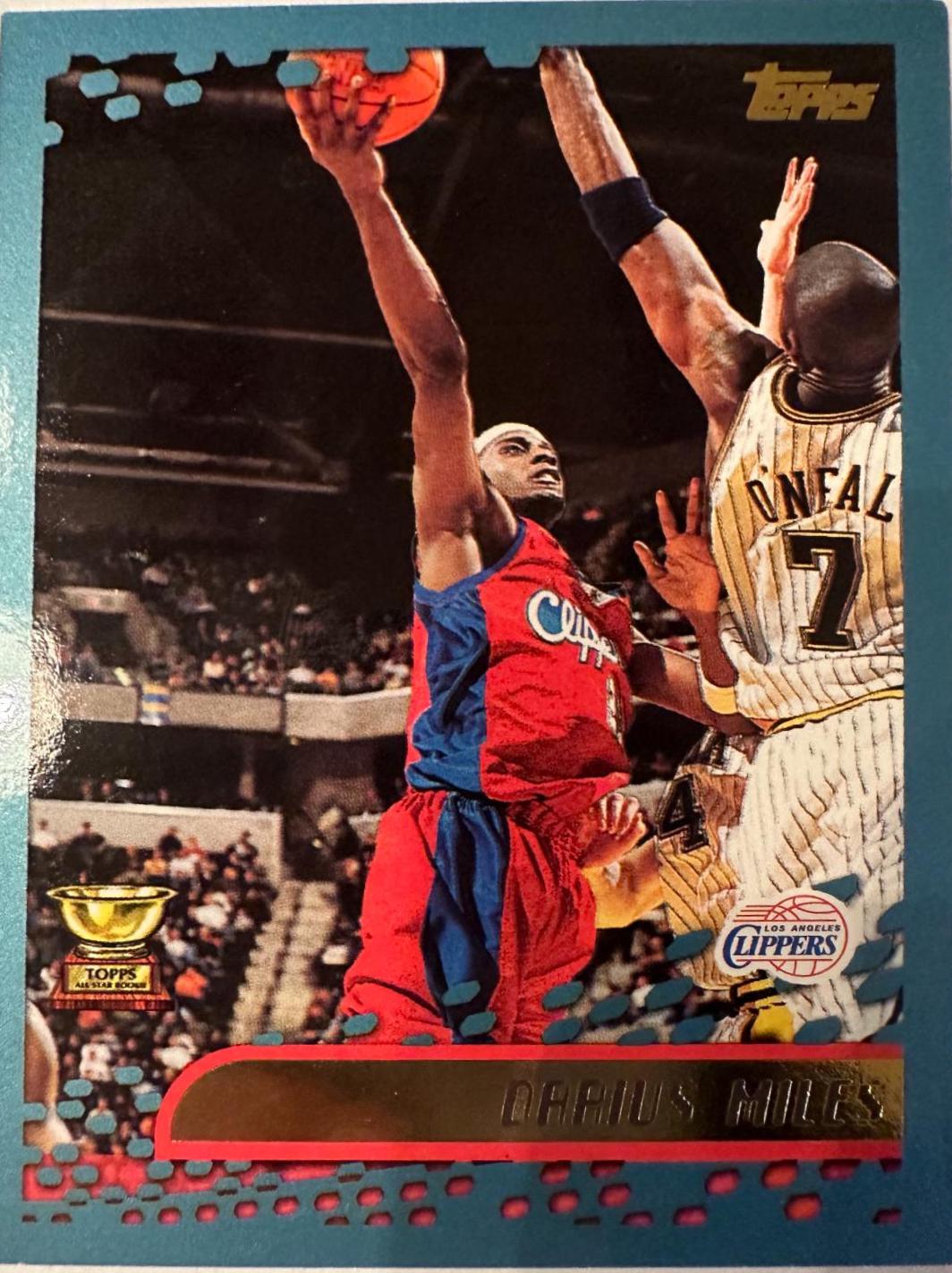 Darius Miles #17 Basketball Cards 2001 Topps