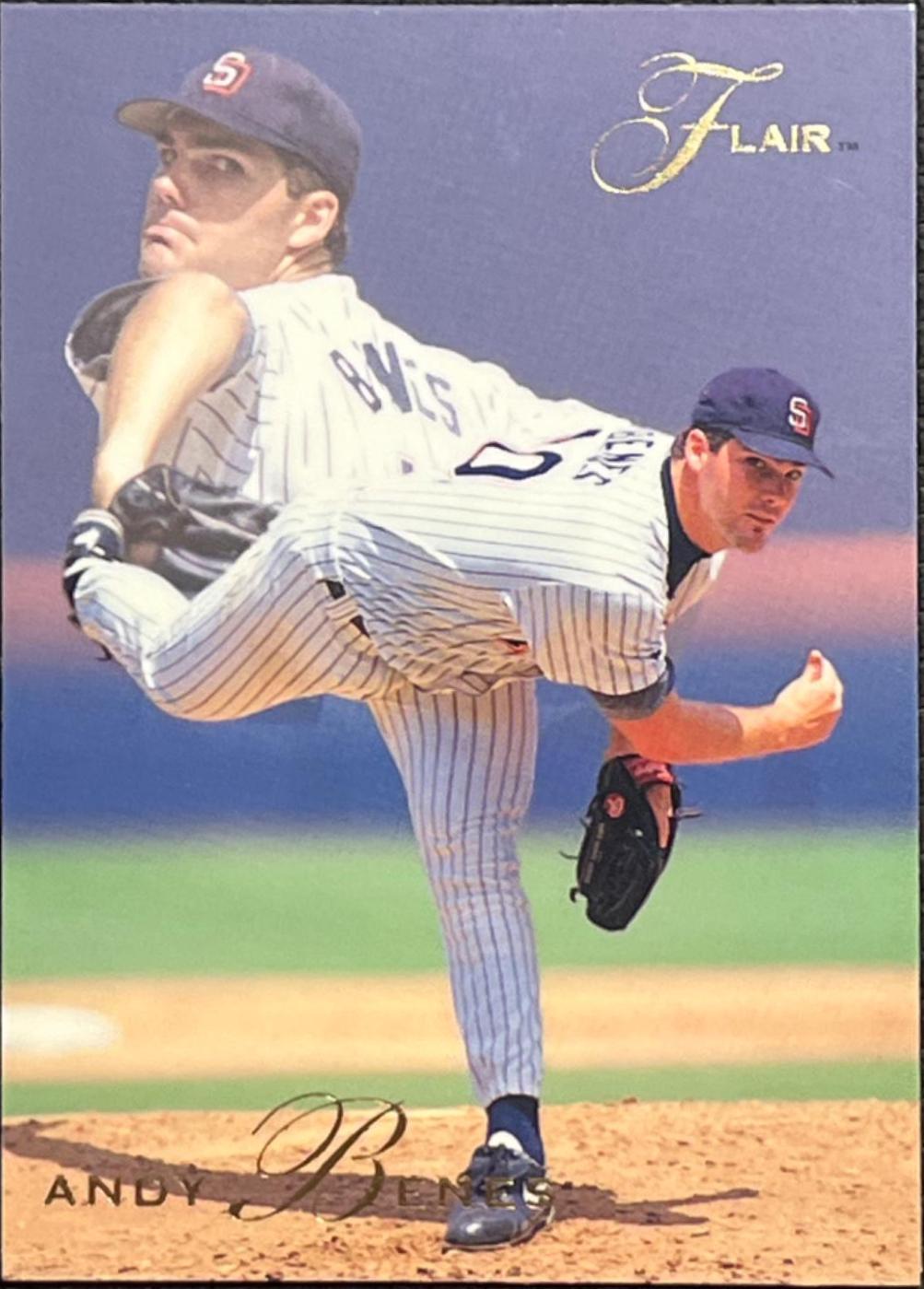 Andy Benes #132 Baseball Cards 1993 Flair
