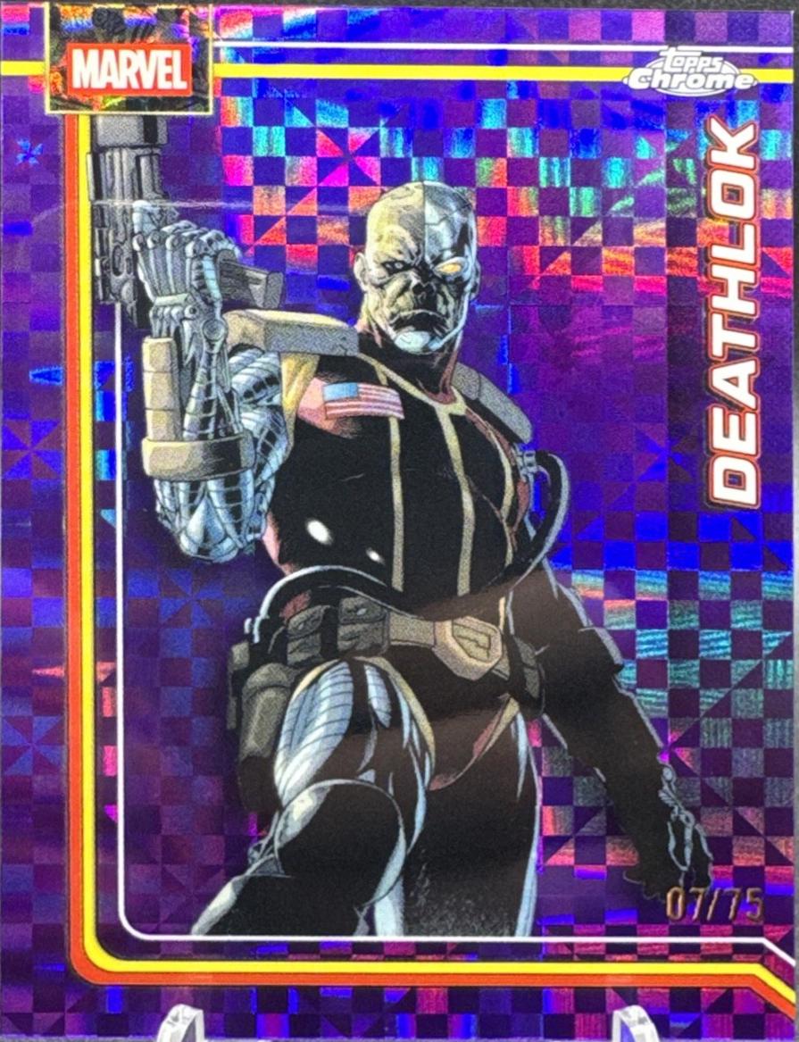 Deathlok Purple X-Fractor
