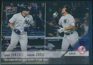 Aaron Judge, Gary Sanchez
