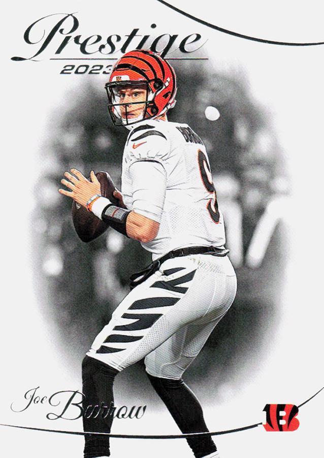 Joe Burrow #61 Football Cards 2023 Panini Prestige