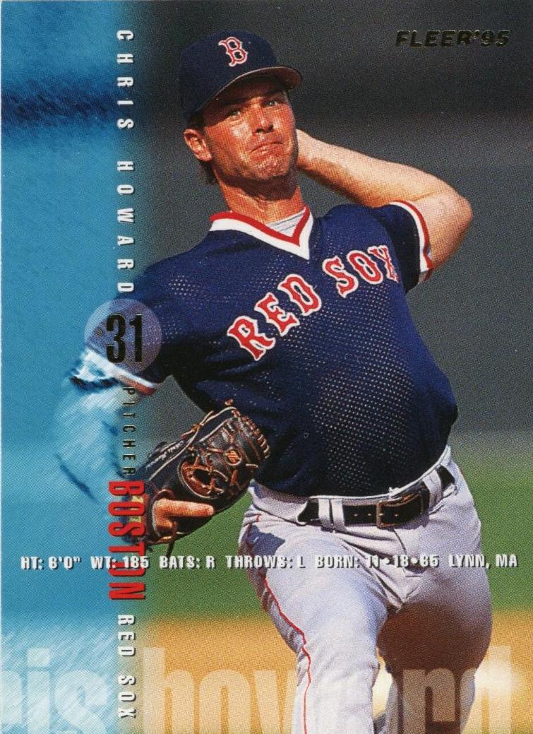 Chris Howard #33 Baseball Cards 1995 Fleer