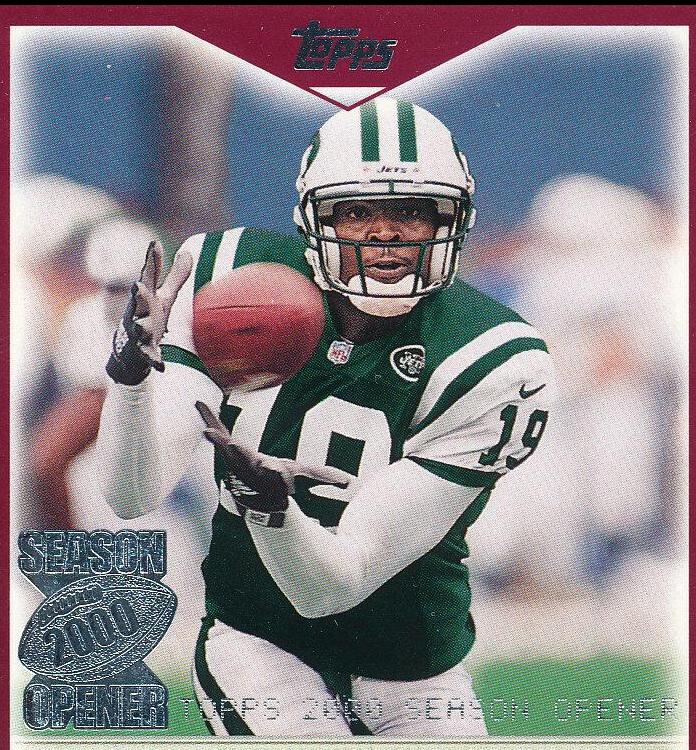 Keyshawn Johnson #22 Football Cards 2000 Topps Season Opener