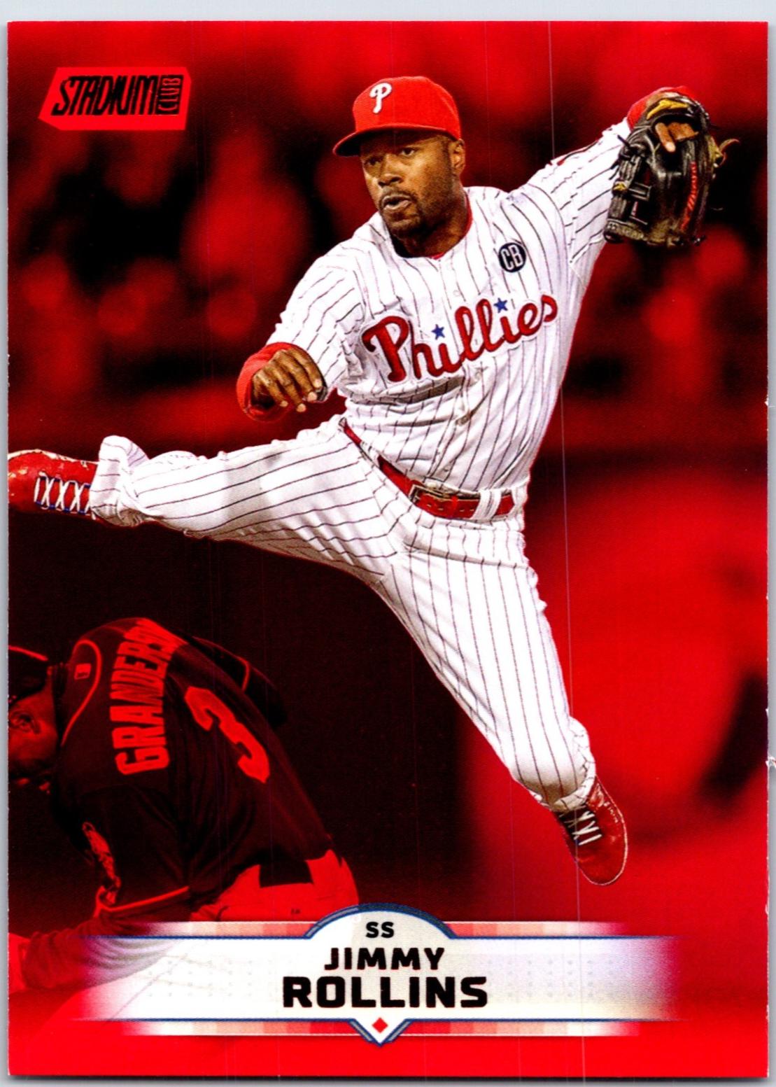 Jimmy Rollins [Red] #176 Prices | 2025 Topps Stadium Club | Baseball Cards