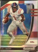 A.J. Brown #1 Football Cards 2020 Panini Prizm Draft Picks
