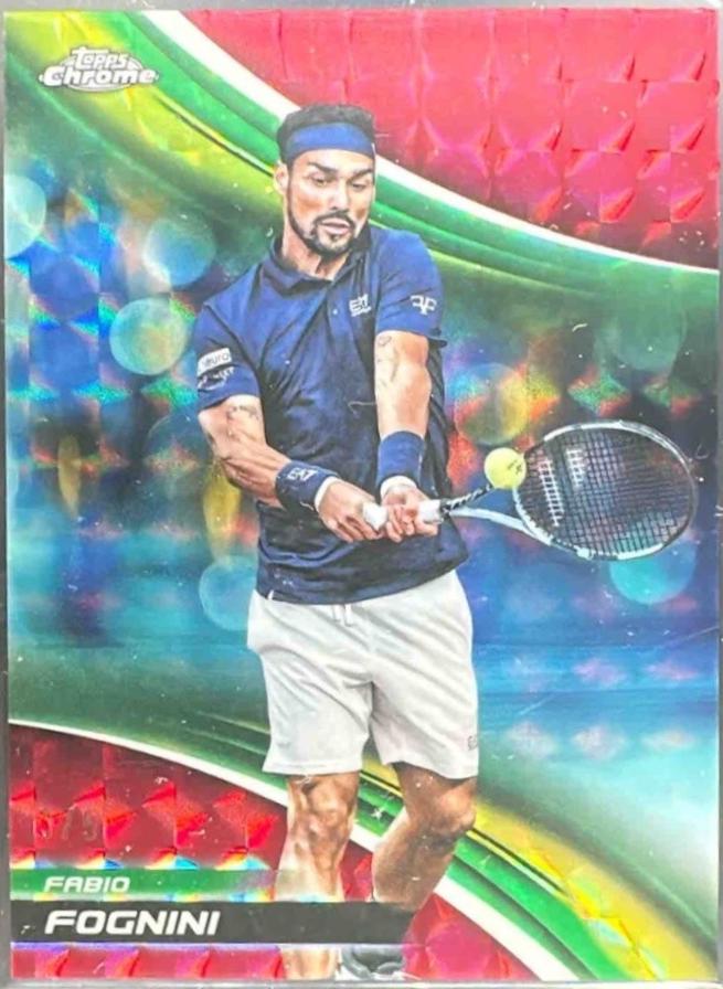 Fabio Fognini [Red Geometric Refractor] #104