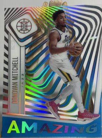 Donovan Mitchell #1 Basketball Cards 2020 Panini Illusions Amazing