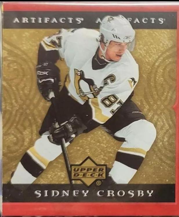 Sidney Crosby #TS-SC Hockey Cards 2007 Upper Deck Artifacts Treasured Swatches