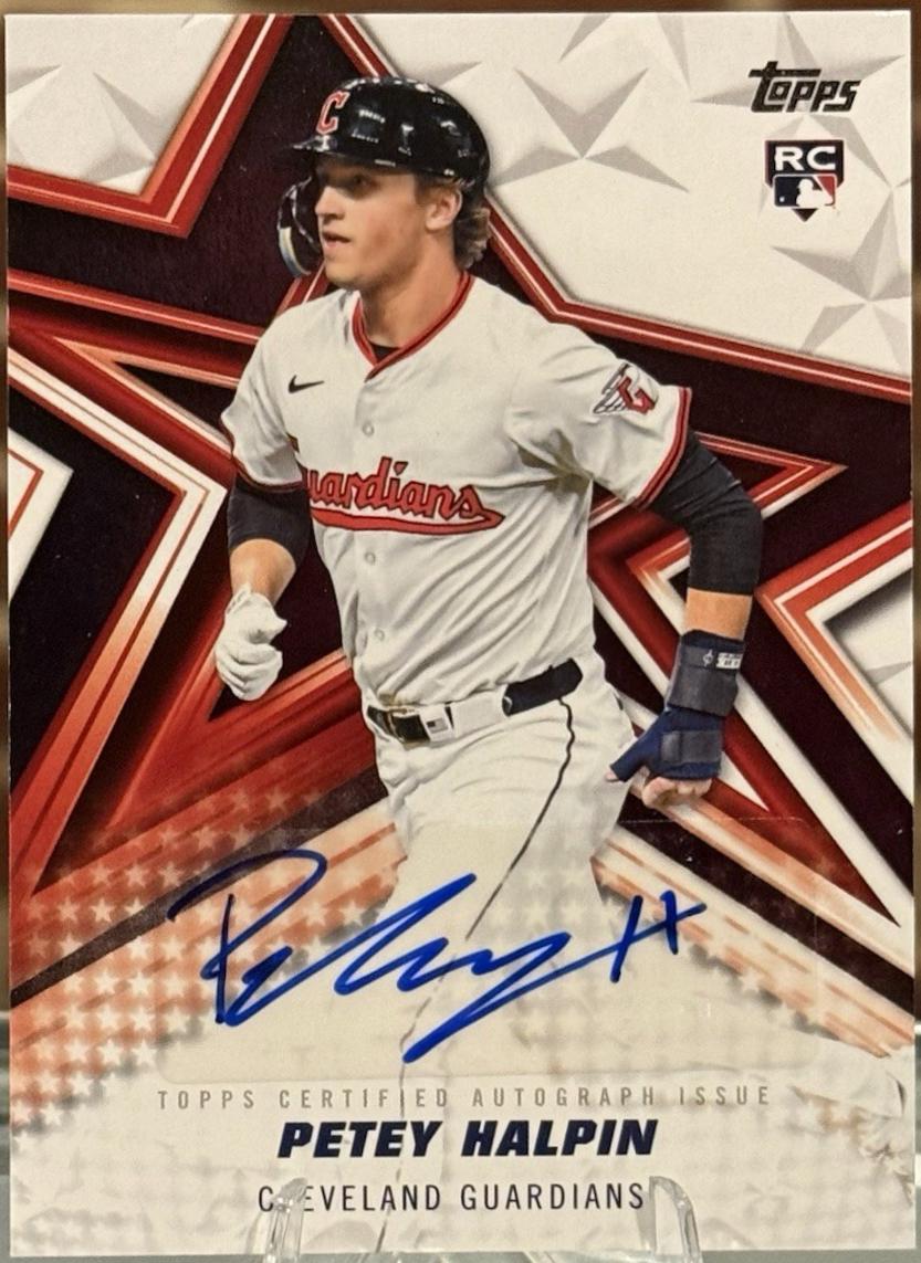 Petey Halpin #BSA2-PH 2026 Topps Series 2 Baseball Stars Autograph