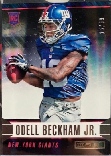 Odell Beckham Jr #176 2014 Panini Rookies & Stars Football