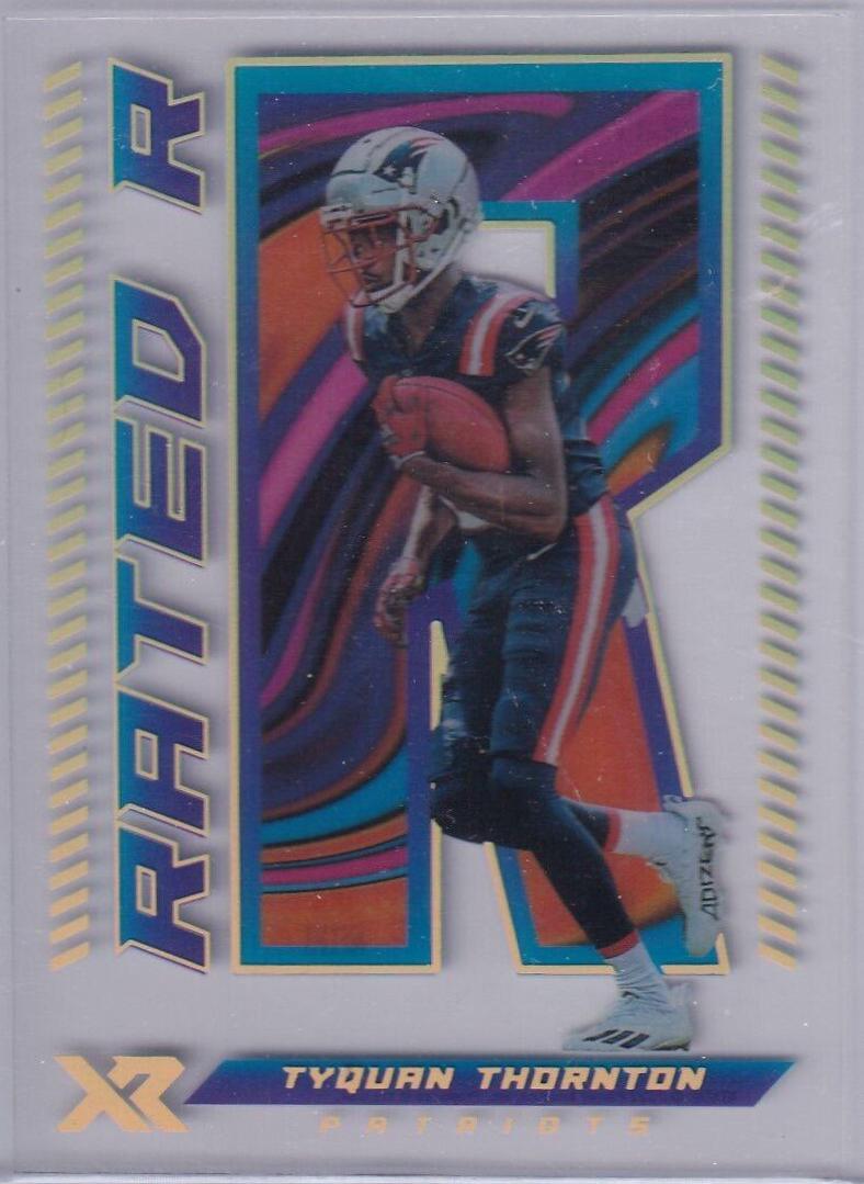 Tyquan Thornton #RR-17 Football Cards 2022 Panini XR Rated R