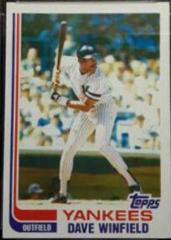 Dave Winfield [Blackless] #600 Baseball Cards 1982 Topps Prices