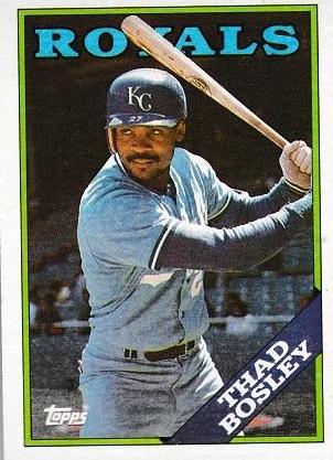 Thad Bosley #247 Baseball Cards 1988 Topps