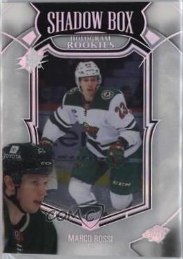 Marco Rossi #SB-28 Hockey Cards 2022 SPx Shadow Box