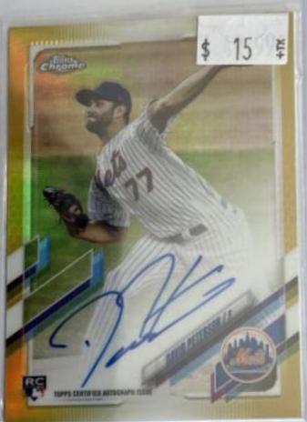David Peterson [Gold Wave Refractor] #RA-DP