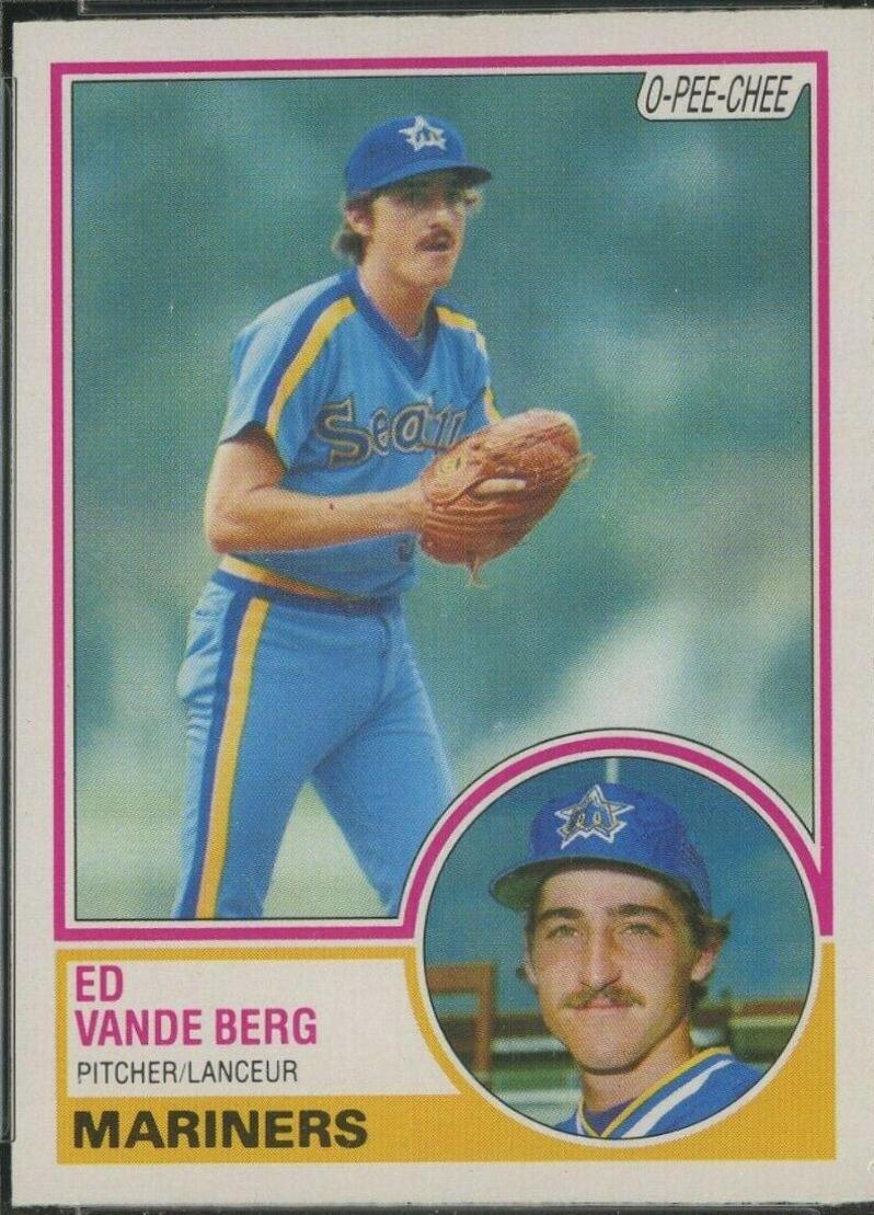 Ed Vande Berg #183 Baseball Cards 1983 O Pee Chee