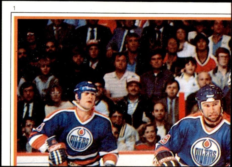 Stanley Cup Finals #1 1985 O Pee Chee Sticker Hockey