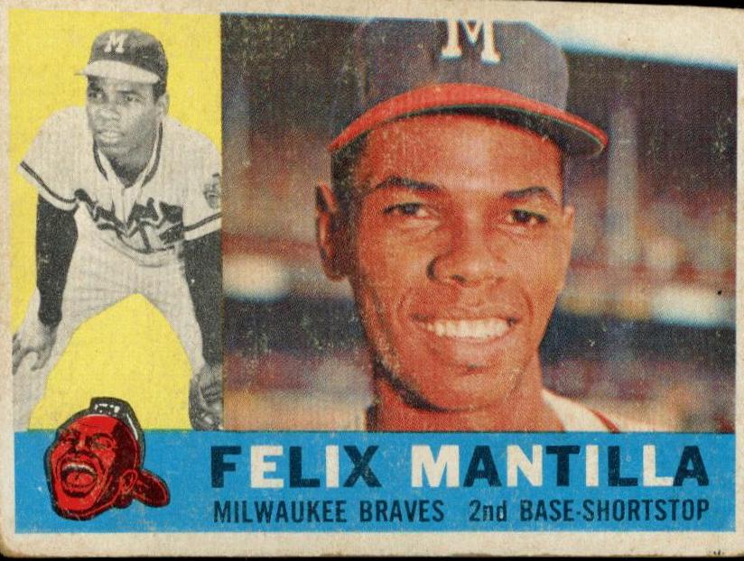 Felix Mantilla #19 Baseball Cards 1960 Venezuela Topps