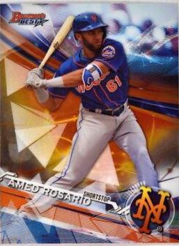 Amed Rosario #TP-1 Baseball Cards 2017 Bowman's Best Top Prospects