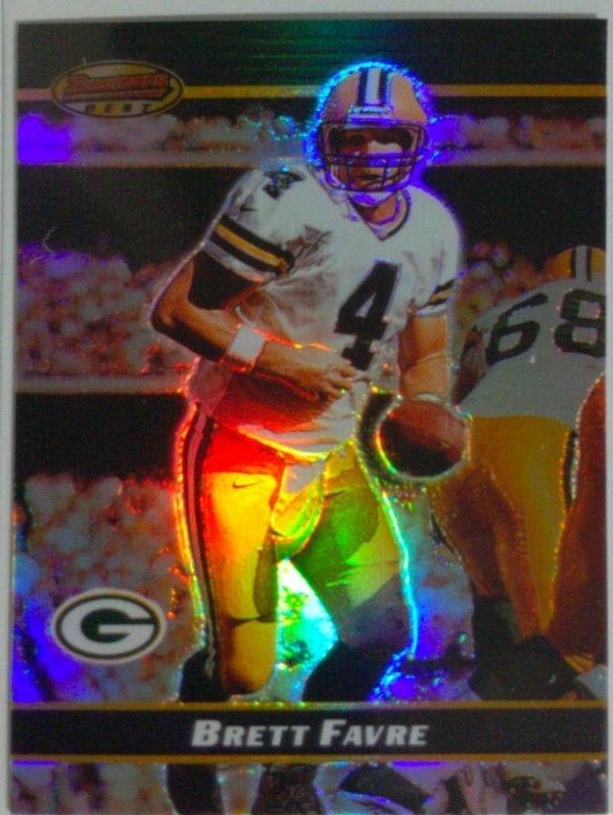 Brett Favre #22 Football Cards 2000 Bowman's Best