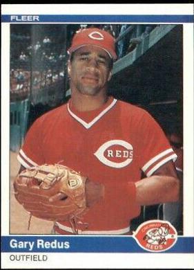 Gary Redus #481 Baseball Cards 1984 Fleer