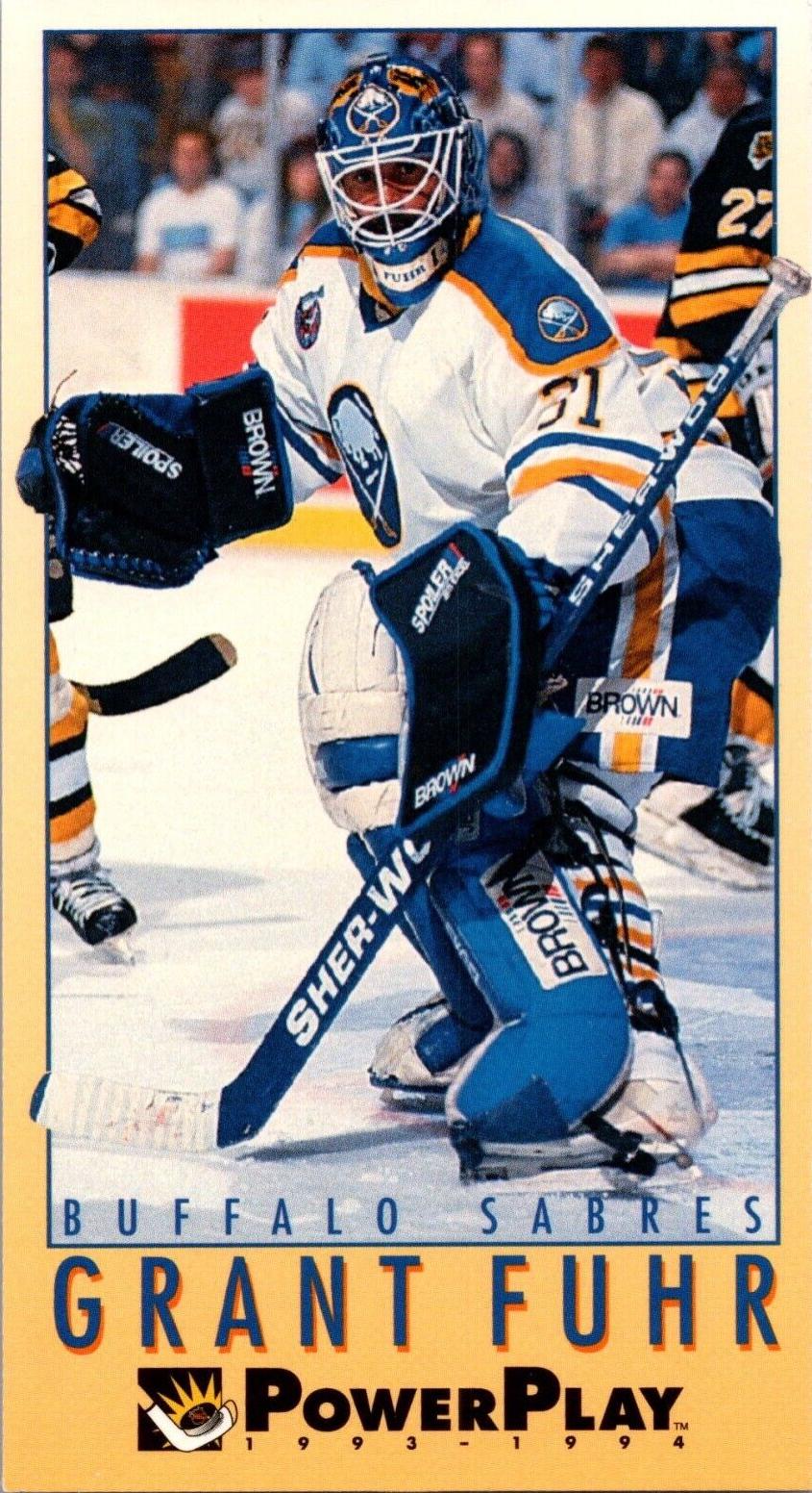 Grant Fuhr #27 Hockey Cards 1993 Fleer Power Play