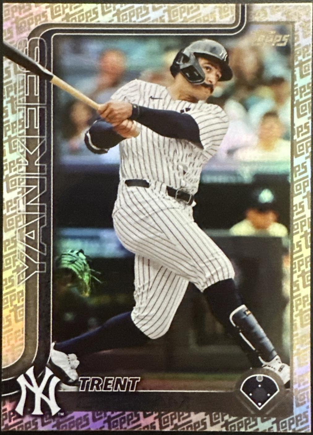 Trent Grisham [Silver Crackle Foilboard] #666