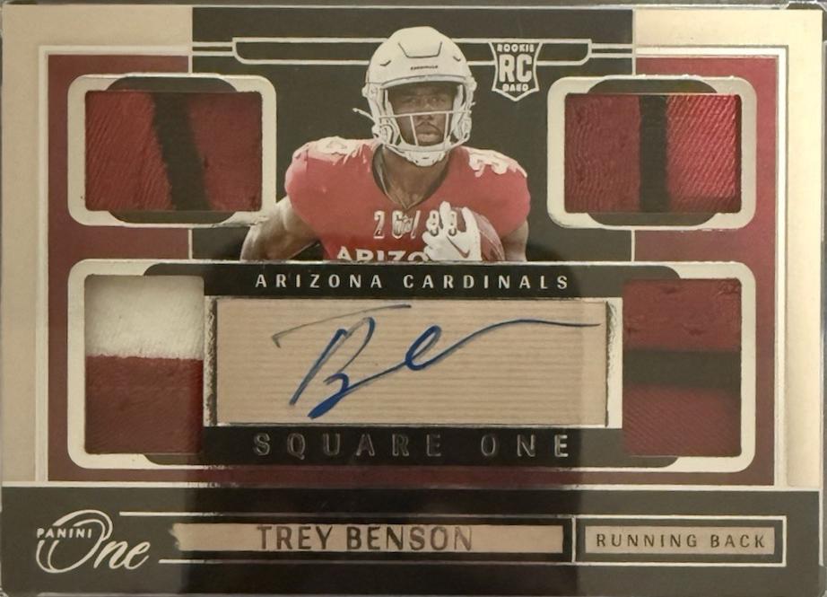 Trey Benson [Square One Autograph] #73